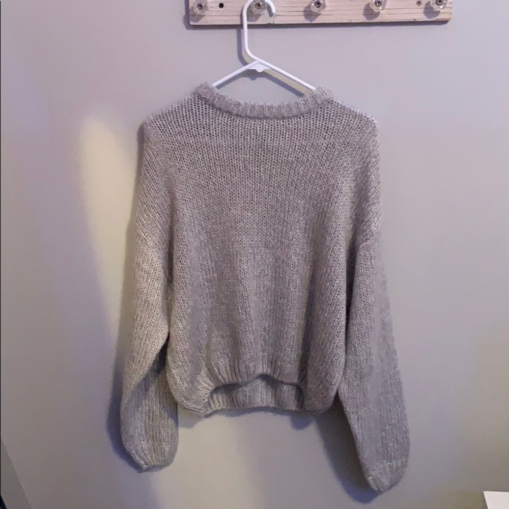 Grey sweater